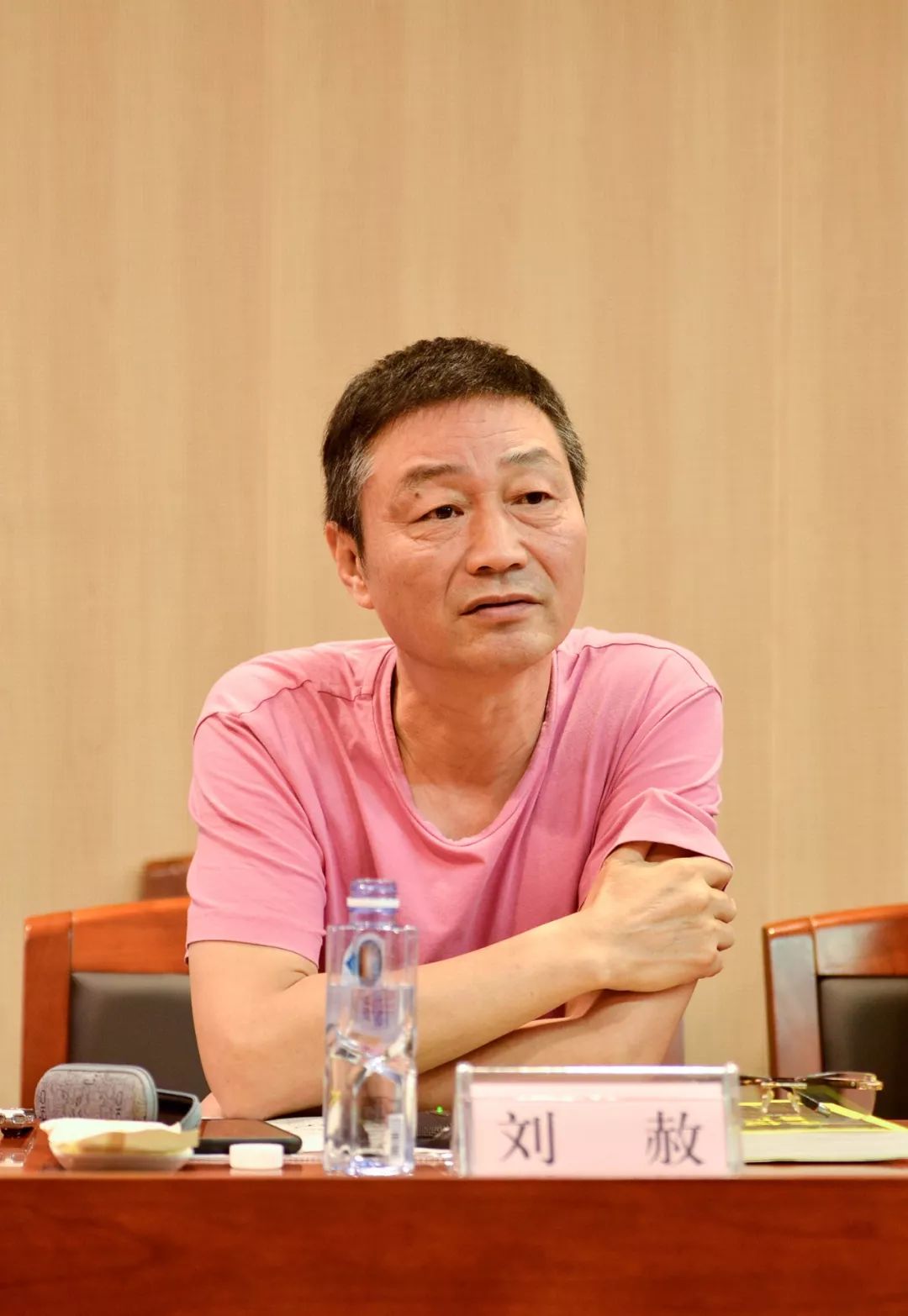 江苏省美协副主席,南京师范大学美术学院院长刘赦在研讨会发言
