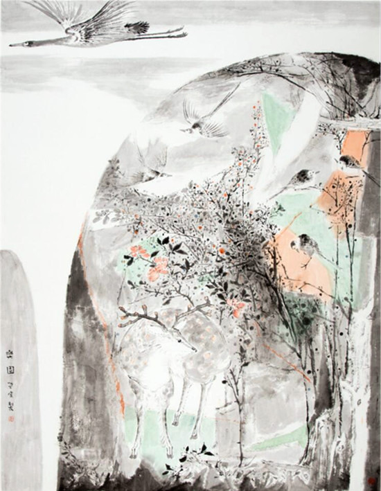 "待到山花烂漫时"山东省青年中国花鸟画家提名展将在济开幕